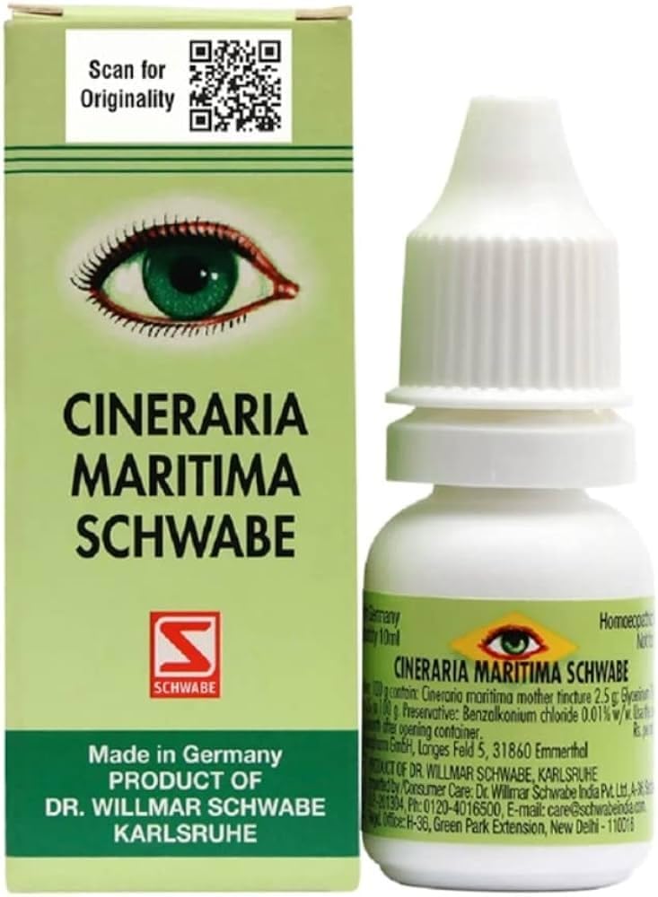 Cineraria Maritima Schwabe – Eye Drops 10ml