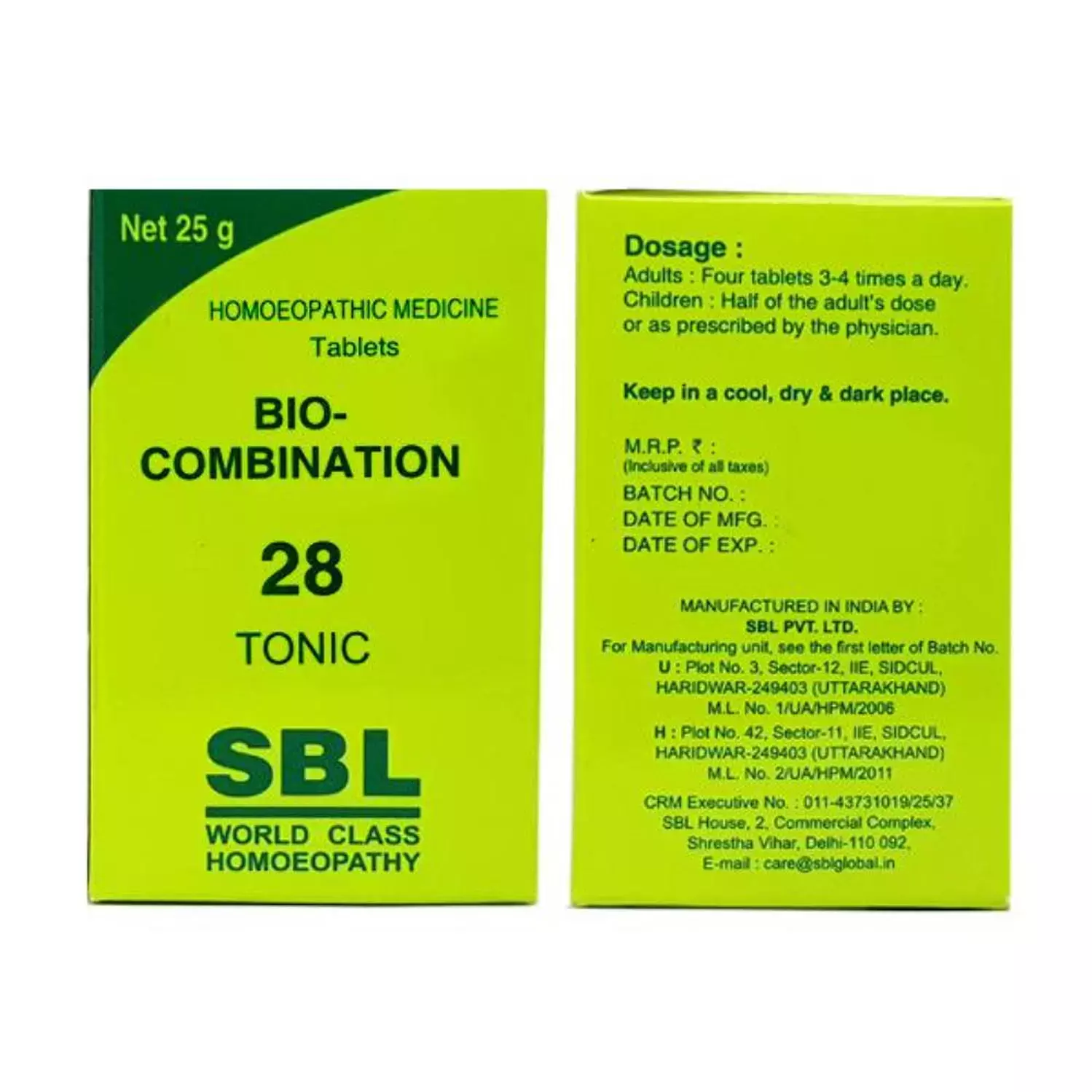 Bio-Combination 28-25gms