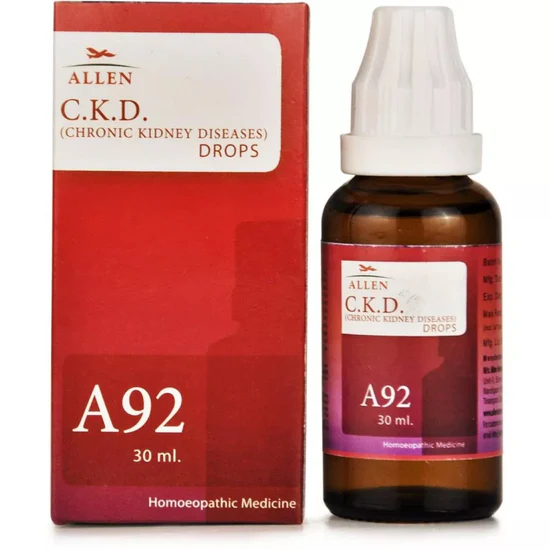 A92 C.K.D.(Chronic Kidney Diseases) Drops 30ml