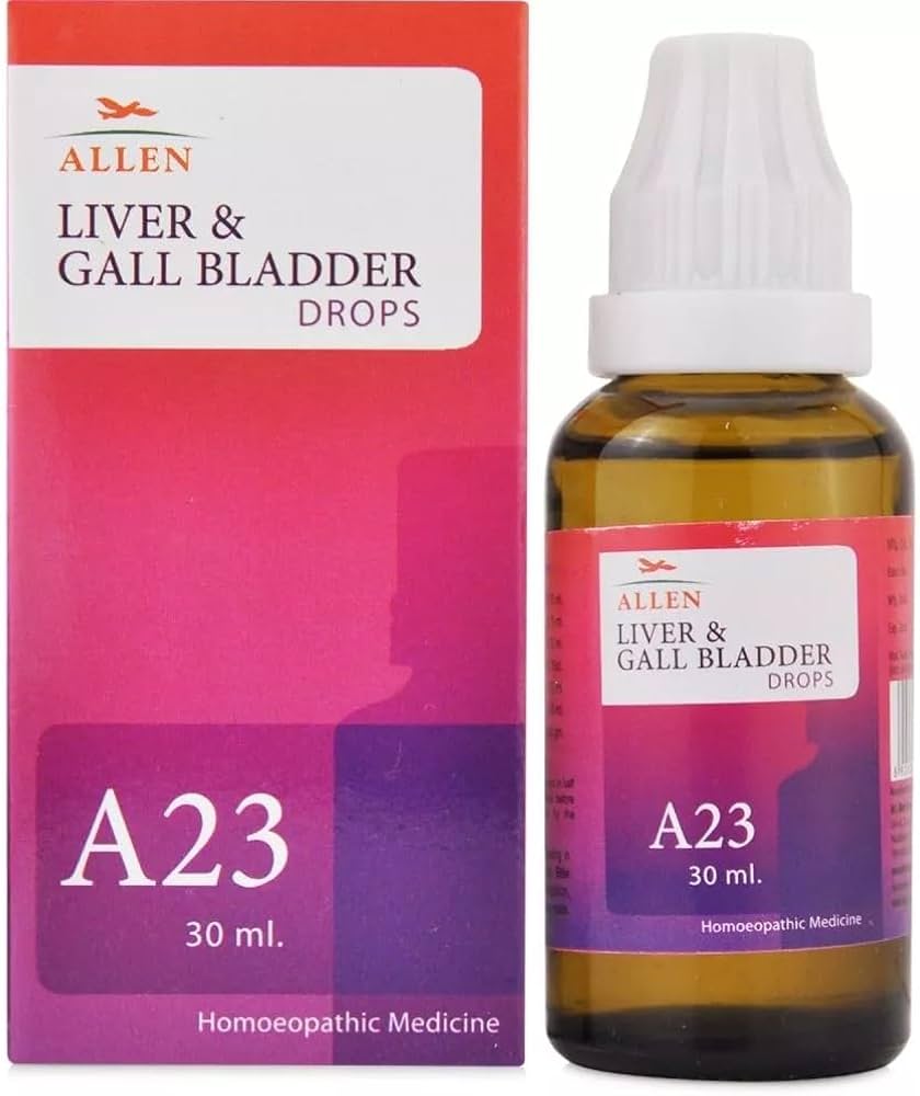 A23 Liver And Gall Bladder Drops 30ml