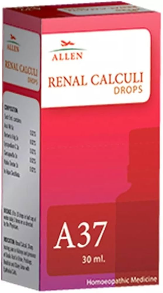 A37 Renal Calculi Drops 30ml