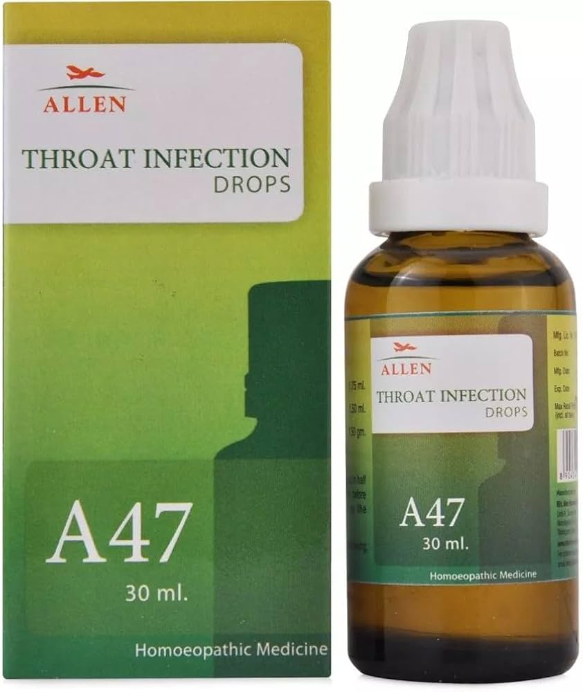  A47 Throat Infection Drops 30 ml