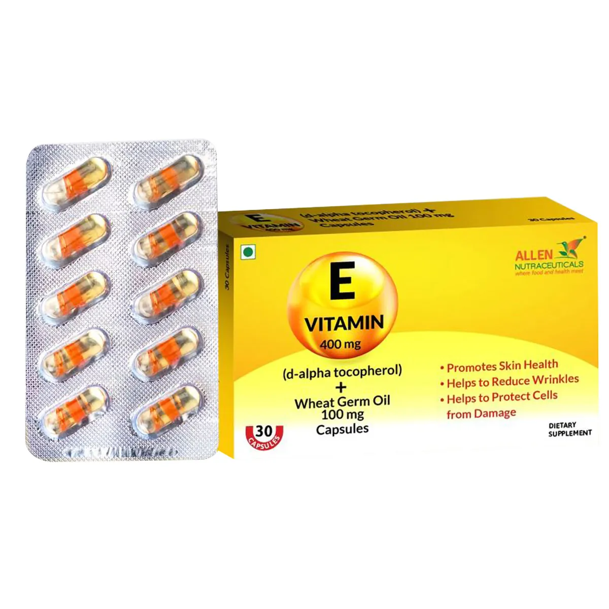 Vitamin E + 30 capsules