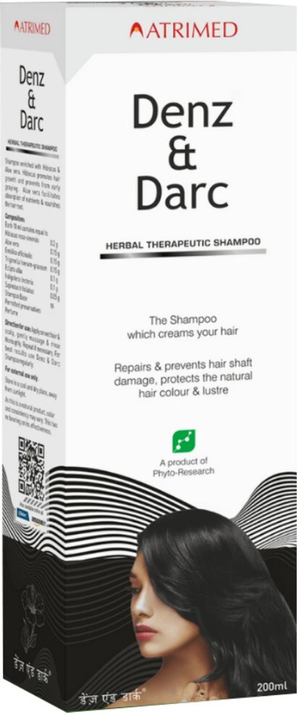 Denz & Darc Herbal Shampoo 200ml