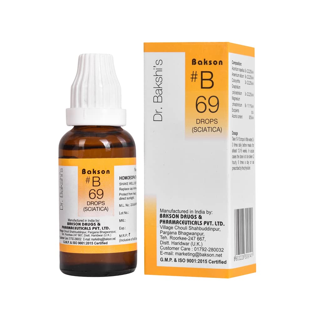 B69 DROPS (SCIATICA) 30ml