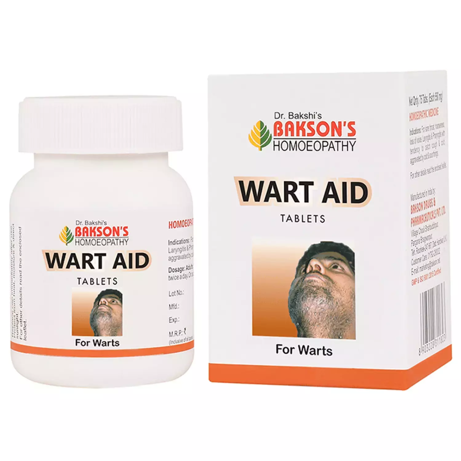 WART AID 75 TABLETS
