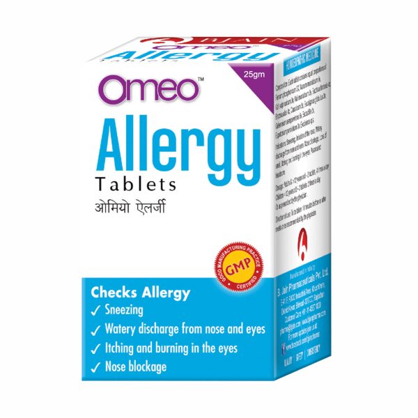 Omeo Allergy Tablets 25grams