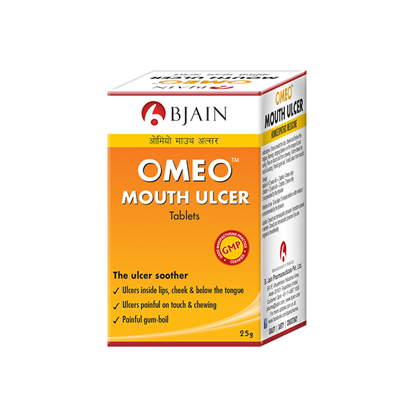 Omeo Mouth Ulcer Tablets 25grams