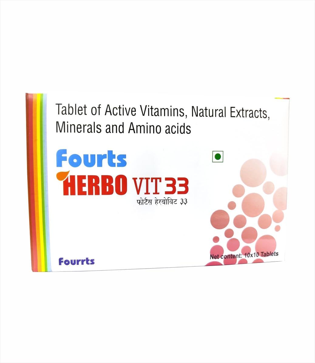  Herbo Vit 33 10Tablets