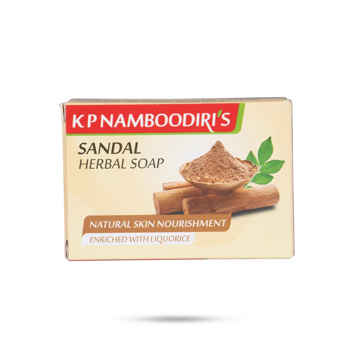 k p Namboodri Sandal herbal soap 75gms