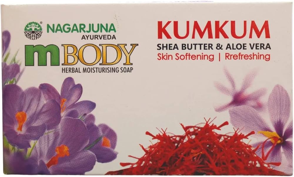 M Body Saffron Soap 75gms