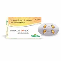 WHEEZAL D3 60K 4capsules